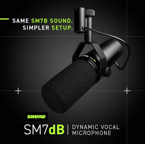 Shure Gesangsmikrofon integriertem Vorverstärker Frequenzbereich