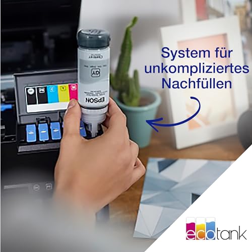 Epson Tinten Multifunktionsgerät Fotodruck Ethernet Tintentank