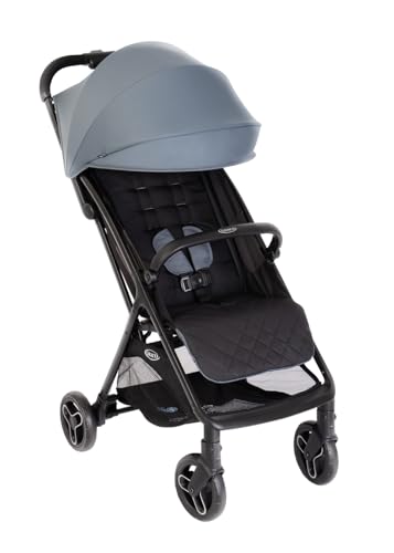 Graco zusammenklappbar zusammengeklappt freistehend Regenverdeck