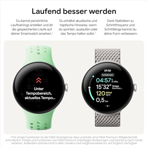 Google Pixel Watch smartwatch Aluminium
