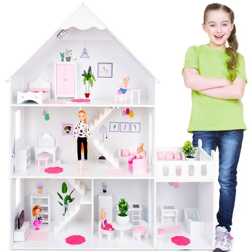 Green Schönes Großes Puppenhaus Einrichtungsgegenstände