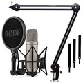 Generation Studio Mikrofon keepdrum Gelenkarm Schwarz NT1 5th Silber
