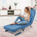 Klappbares Schlafsofa Mit Kissen, 5-positionen-sessel, Chaiselongue-couch Bequemes Und Ergonomisches Design