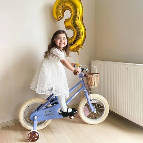 JOYSTAR Mädchenfahrrad Kleinkinder Kinderfahrrad Stützrädern