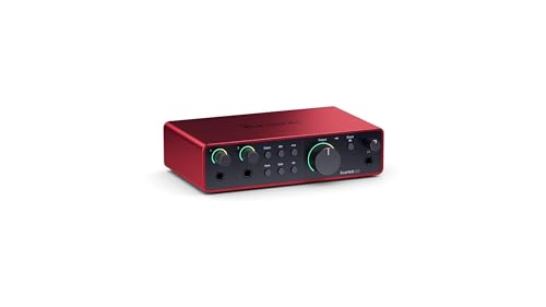 Focusrite 2i2 USB Audio Interface Komposition Podcasting