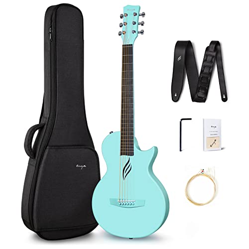 Akustikgitarre Kohlefaser Minigitarre Gitarrenkoffer Gitarrengurten