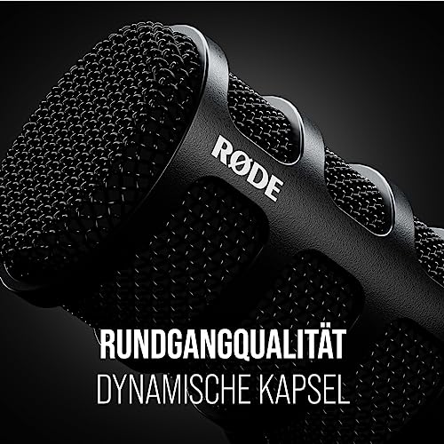 RØDE Dynamisches Sprechermikrofon Streaming Musikproduktion