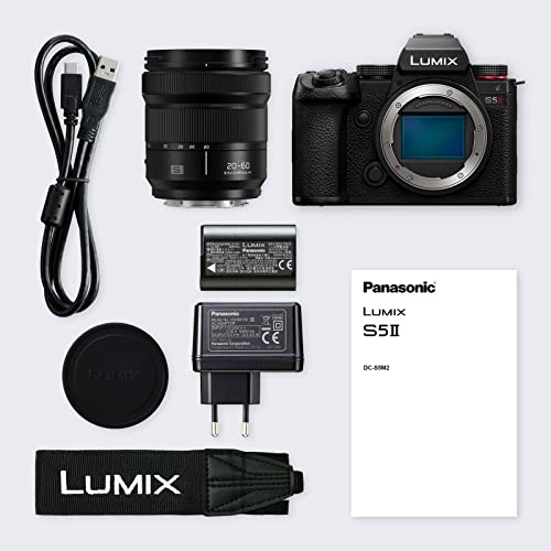 Panasonic Spiegelloses Vollformatkamera Flip Screen Hybrid Phasen AF