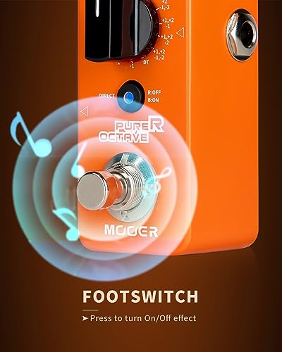MOOER Octave Gitarrenpedal Seires Arbeitsmodi