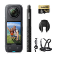 Insta360 Fahrrad Bundle 360° Action Cam Weitwinkelvideos KI Bearbeitung