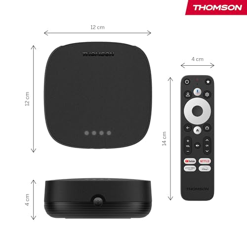 Thomson Streaming 270 Googlecast Bluetooth Swartz