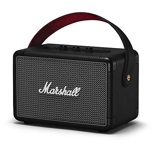 Marshall Kilburn tragbarer Bluetooth Lautsprecher Schwarz