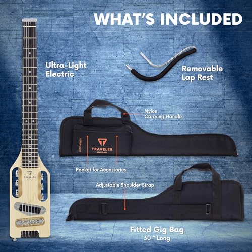 Traveler Guitar Ultra Light Electric Maple