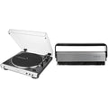 Audio Technica Vollautomatischer Stereo Plattenspieler Carbon Faserbürste Langspielplatten Weiss