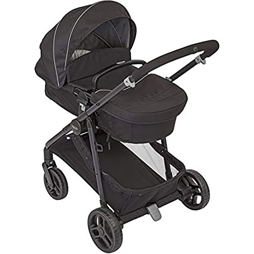 Transform Kinderwagen verwandelt Pramette Schwarz