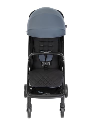 Graco zusammenklappbar zusammengeklappt freistehend Regenverdeck
