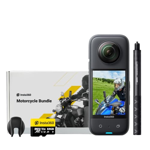 Insta360 Motorrad Kit 360° Actionkamera Stabilisierung Vibrationsfeedback