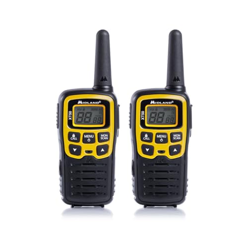 Midland leistungsstarke Outdoor Funkgeräte LCD Display Micro USB Ladebuchse