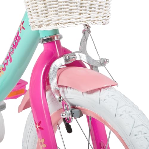 JOYSTAR Kinderfahrrad mit Puppensitz und Stützrädern