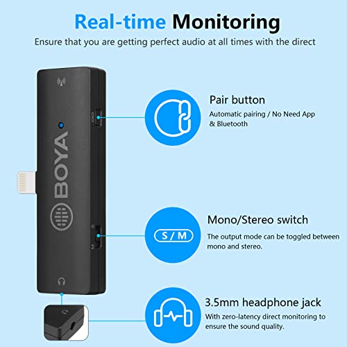 Boya Wireless Mikrofonsystem Mikrofon Mikrofonmikrofon S3