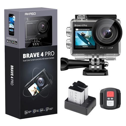 AKASO Unterwasserkamera Stabilisierung Brave Pro