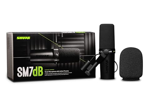 Shure Gesangsmikrofon integriertem Vorverstärker Frequenzbereich