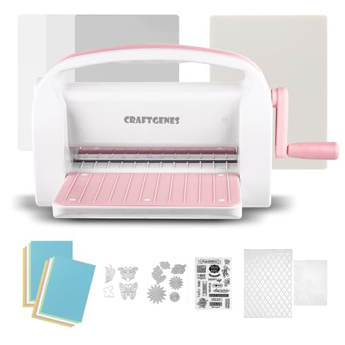 CraftGenes Stanzmaschine Prägemaschine Kartenherstellung Bastelarbeiten
