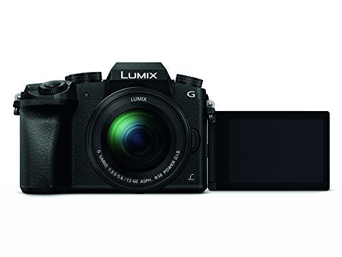 Panasonic DMC G70MEG K Systemkamera OLED Sucher Touchscreen