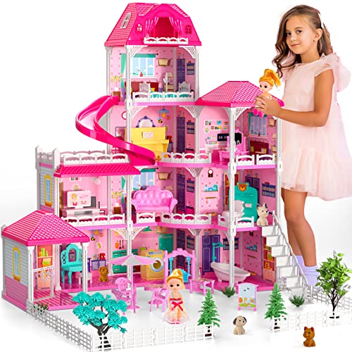 Doloowee Puppenhaus Dollhouse Mädchen Geschenk