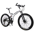 Faltrad Klapprad Erwachsene Faltfahrrad Herren Damen Kettenschaltung Kohlenstoffstahl