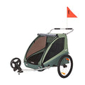 Thule Coaster Sitzfahrradanhänger Grün Unisex Adult