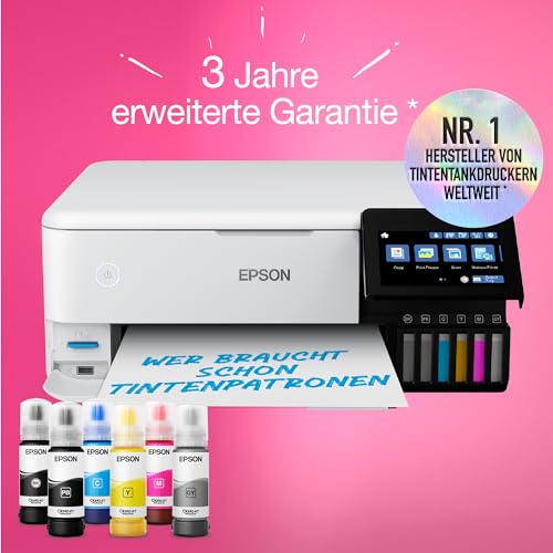Epson Tinten Multifunktionsgerät Fotodruck Ethernet Tintentank