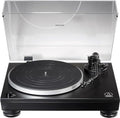 Audio Technica Manueller Plattenspieler Direktantrieb Schwarz Black