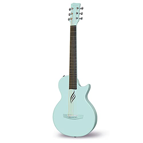 Akustikgitarre Kohlefaser Minigitarre Gitarrenkoffer Gitarrengurten