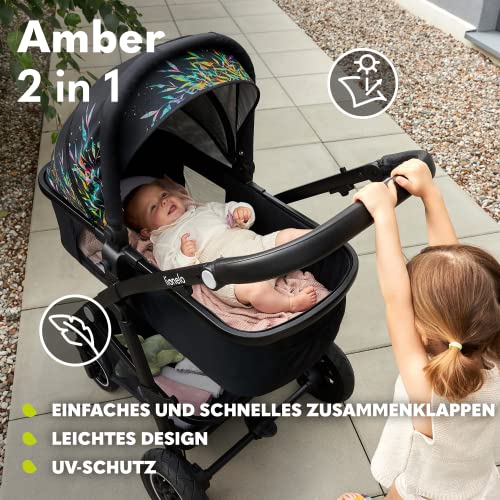 Kinderwagen Kombikinderwagen sportlichen Moskitonetz Regenblatt