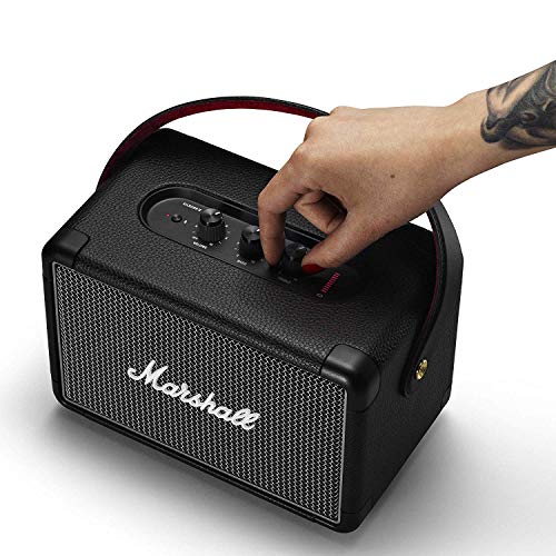 Marshall Kilburn tragbarer Bluetooth Lautsprecher Schwarz