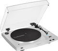 Audio Technica AT LP3XBT Kabelloser automatischer Plattenspieler Weiß