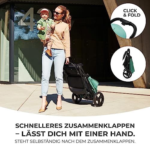 Kinderkraft Kinderwagen zusammenklappbar wasserfestes Getränkehalter