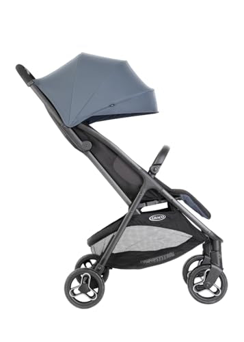 Graco zusammenklappbar zusammengeklappt freistehend Regenverdeck