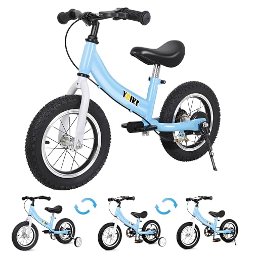 YBIKE Kinderlaufrad Kinderfahrrad Dual Use Funktion Trainingstheorie