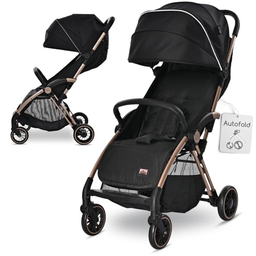 Lorelli Kinderwagen zusammenklappbar Einhand Klappsystem Verstellbare