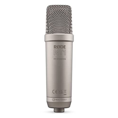 Generation Studio Mikrofon keepdrum Gelenkarm Schwarz NT1 5th Silber