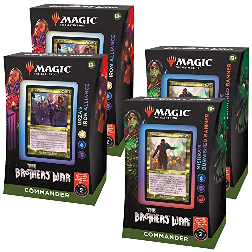 Magic Gathering Brothers Commander Deck