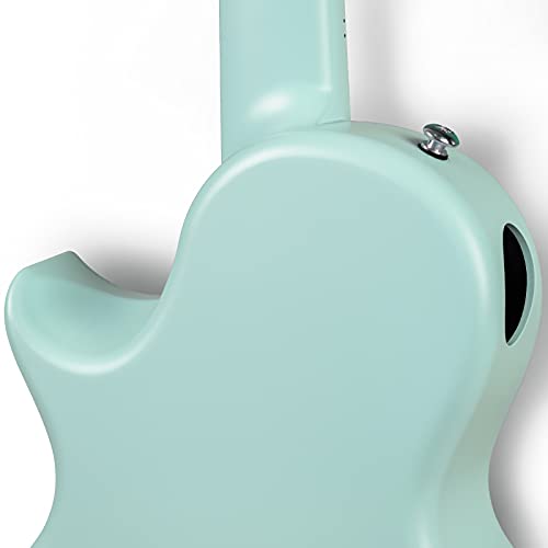 Akustikgitarre Kohlefaser Minigitarre Gitarrenkoffer Gitarrengurten