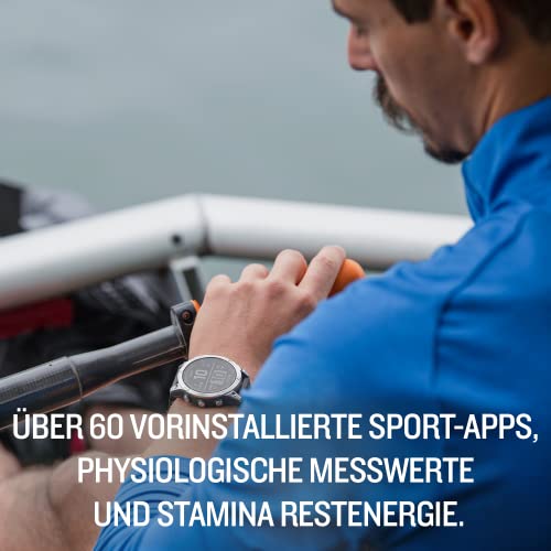 Garmin fenix GPS Multisport Smartwatch Tastenbedienung vorinstallierte