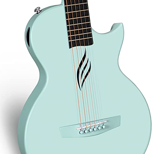 Akustikgitarre Kohlefaser Minigitarre Gitarrenkoffer Gitarrengurten