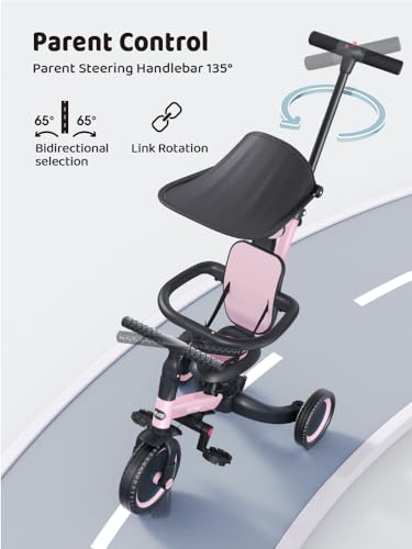 Newyoo Dreirad Kleinkinder Kleinkinddreirad Kleinkindbike Geburtstagsgeschenk
