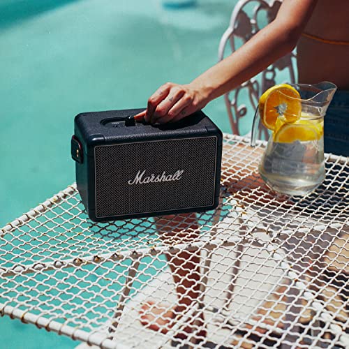 Marshall Kilburn tragbarer Bluetooth Lautsprecher Schwarz