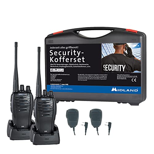 Midland Security Kofferset inkl 500 K Lautsprechermikrofone