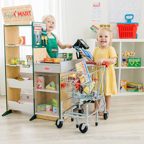 Melissa Doug Shopping Basket Pretend